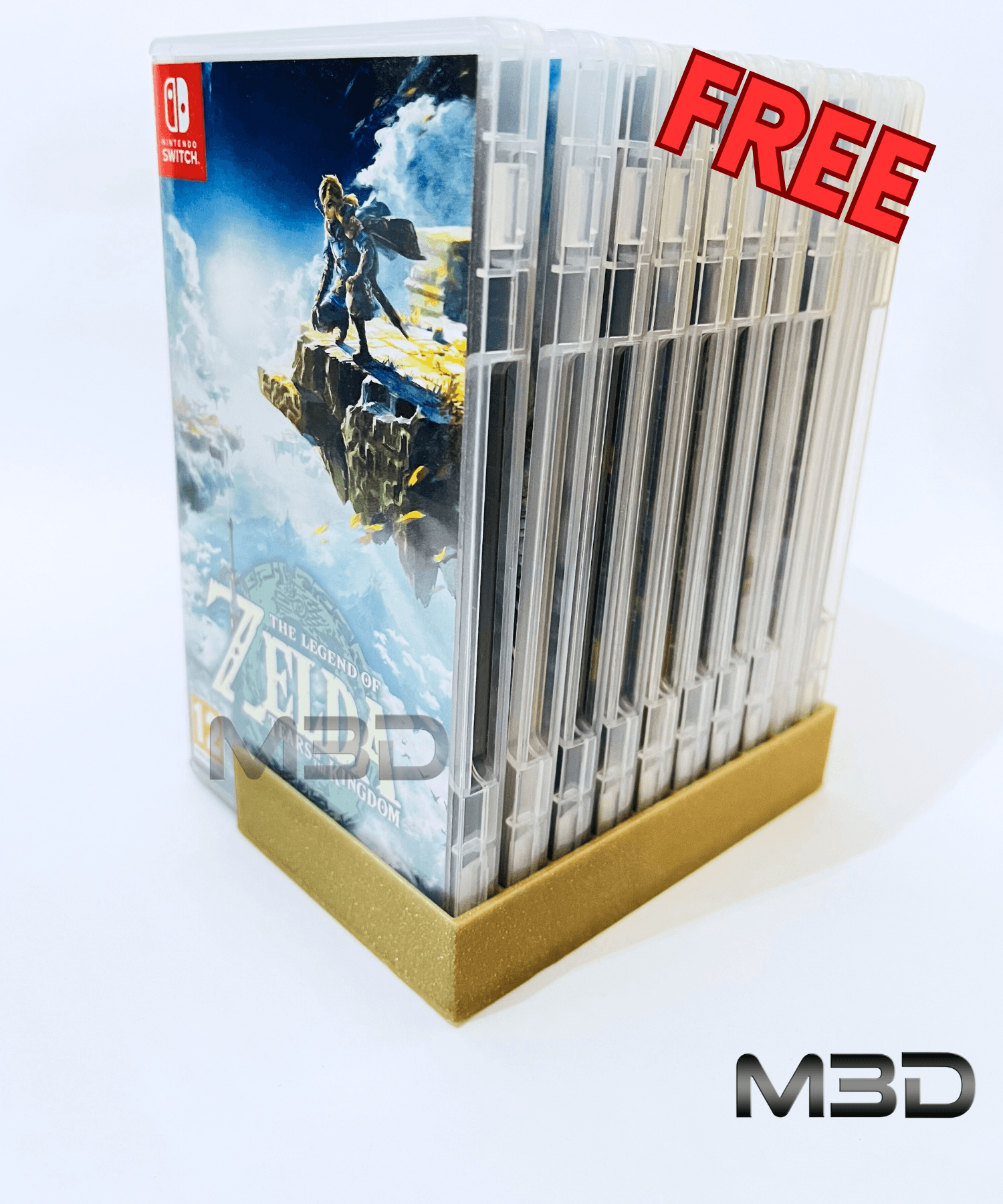 Basic Switch Games Stand / no supports / 3mf included 3d model