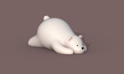bear cute 3d model