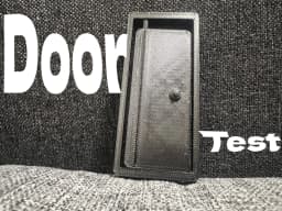 Door printer test 3d model