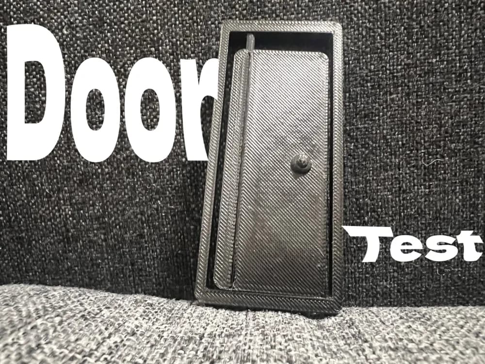 Door printer test 3d model