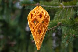 Christmas Teardrop Ornament 5 3d model