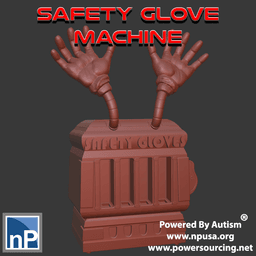 Safety Glove Machine 3d model