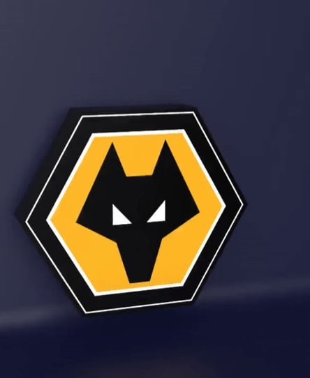 Wolverhampton F.C. - LED strip compatible 3d model