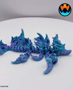 Baby Coral Dragon 3d model
