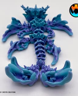 Baby Coral Dragon 3d model