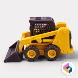 Skid loader (Print-in-place Articulated) 3d model