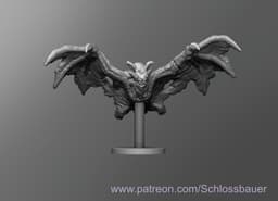 Zombie Bat 3d model