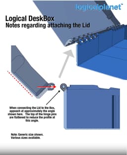 Logical DeskBox B 3d model