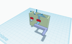 4:1 Ratio Gearbox 3d model