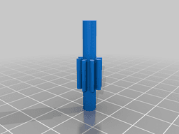 4:1 Ratio Gearbox 3d model
