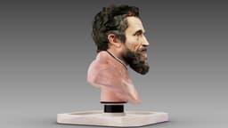 Michelangelo 3d model