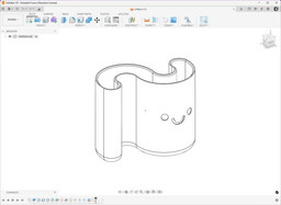 Yet another moody pen holder 3d model
