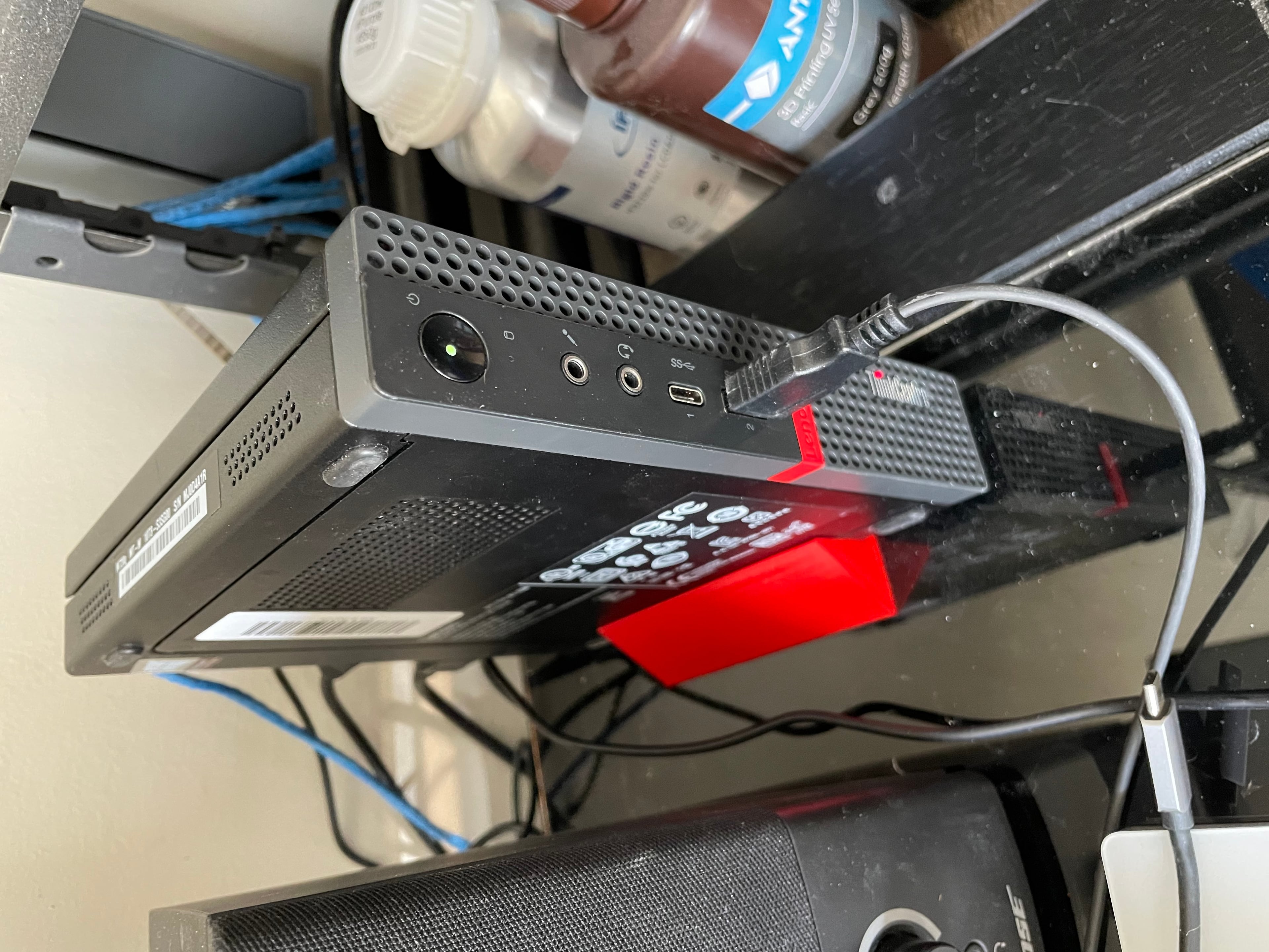 Lenovo Thinkcentre vertical stand 3d model
