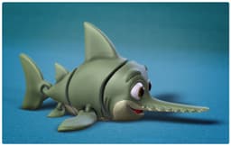 Flexi Sawfish 3d model