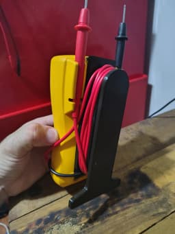 Fluke 115/117 Multimeter Stand & Testlead Organizer 3d model