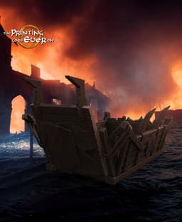 Orc Siege Rafts - Large and Small 3d model