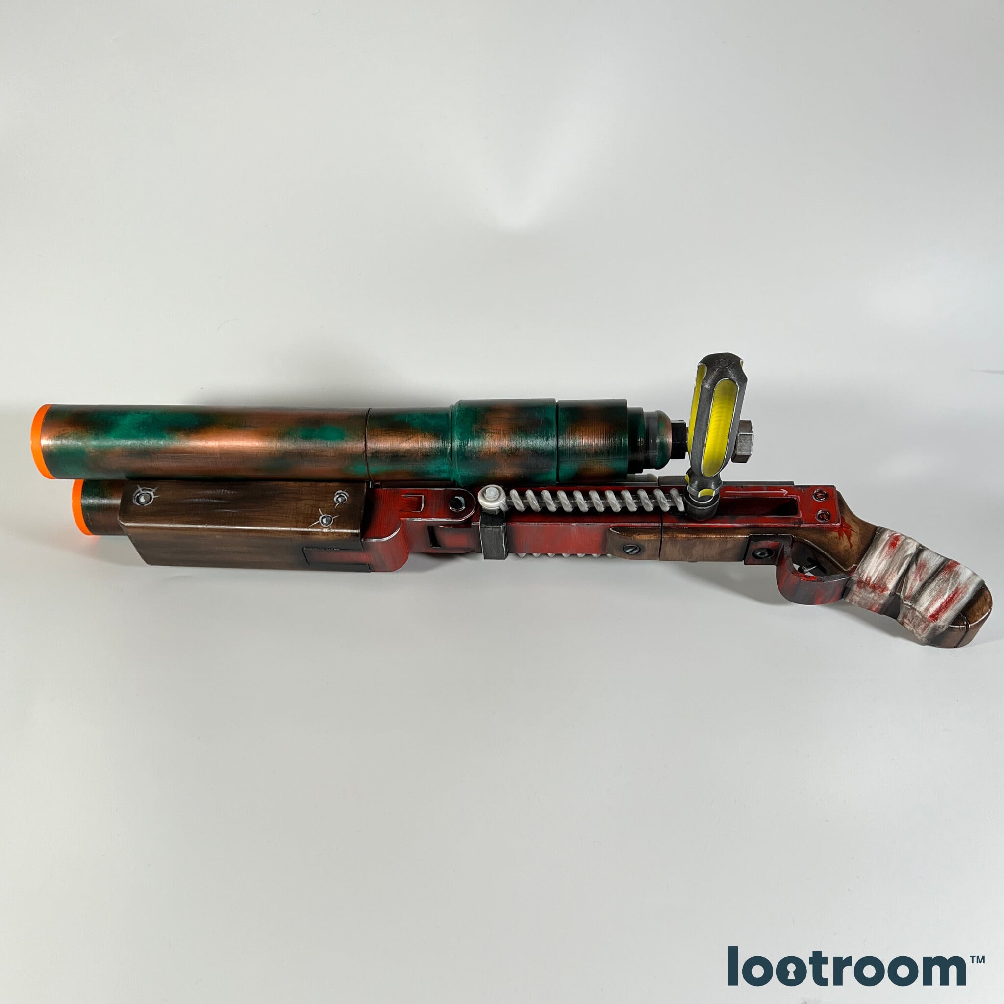 Rust Double Barrel 3D STL Files 3d model