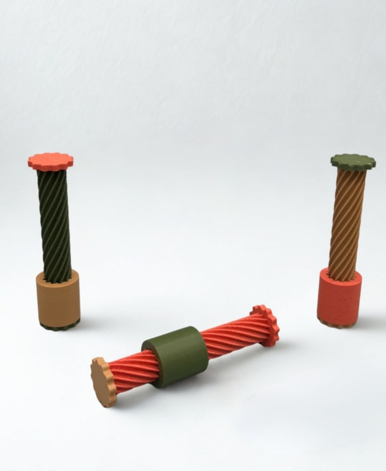 Fidget Screw 3d model