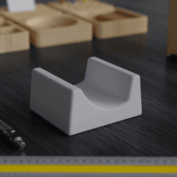 Modern Business Card Holder Design | Desk Organizer 3d model