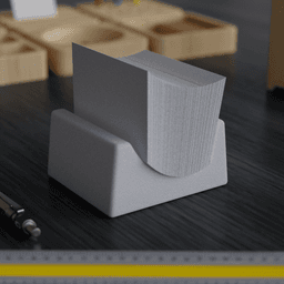 Modern Business Card Holder Design | Desk Organizer 3d model