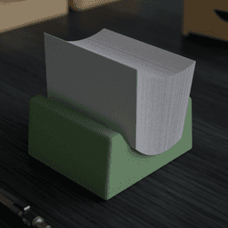 Modern Business Card Holder Design | Desk Organizer 3d model