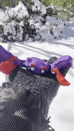 Flexy Shore Crab 3d model