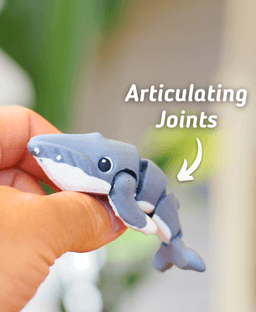 Huge Humpback - Articulated Fidget Whale 3d model