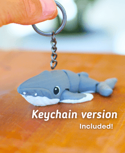 Huge Humpback - Articulated Fidget Whale 3d model