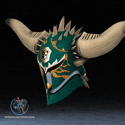 MH Nergigante Helmet 3D Printer File STL 3d model