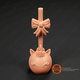 Candy in unicorn style 3d model