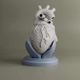 Heart Anatomy For Education 3d model
