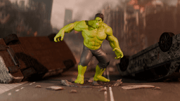 Hulk Collectible Figurine - The Rage Unleashed 3d model