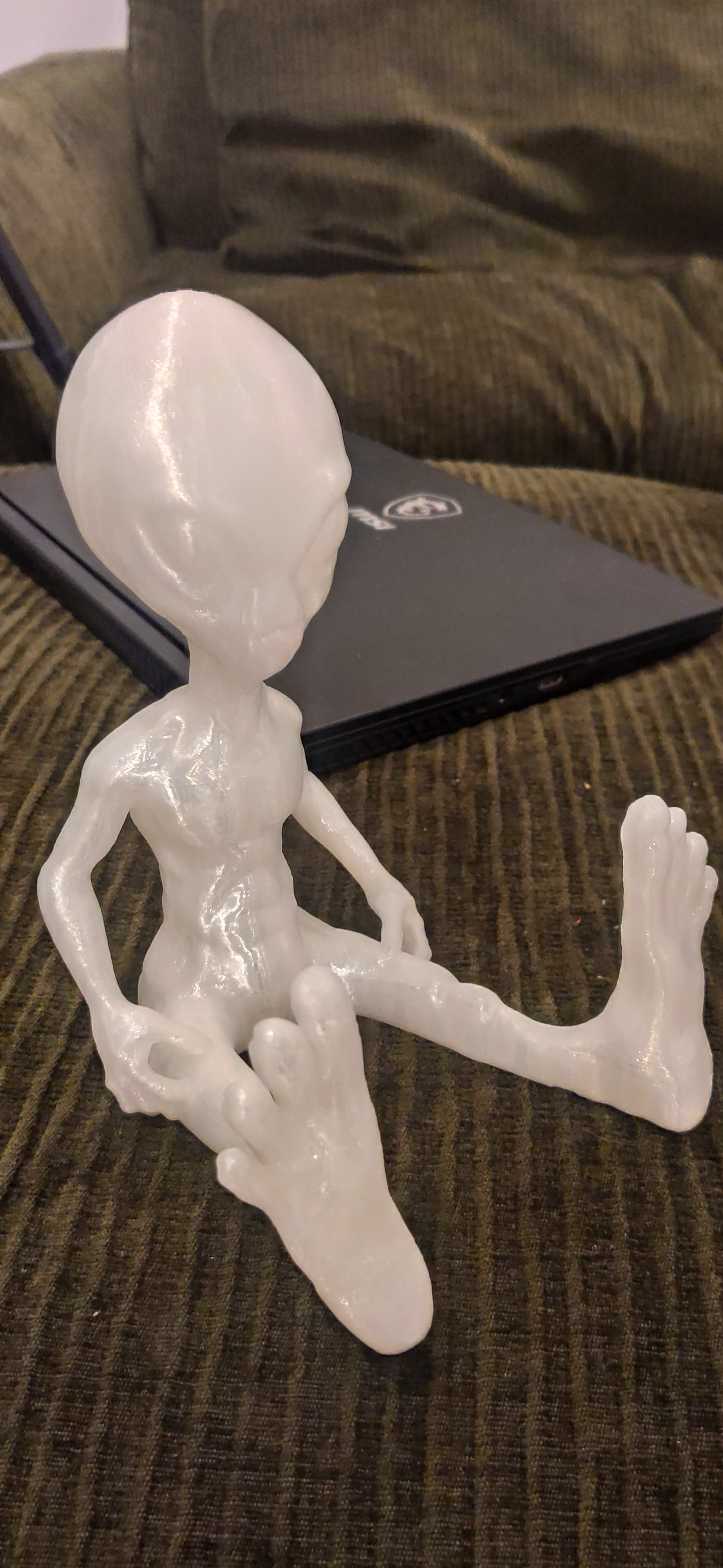 I Want to Believe 🛸 - Sunlu T3 ⚡ https://bit.ly/3dpCts4
I can definitely trust this printer 😉
0.2 L.Height, 200/50c, 75mm/s, PLA - Clas Ohlson
I scale up to 200mm height, No raft No support
came out really nice 👌 - 3d model