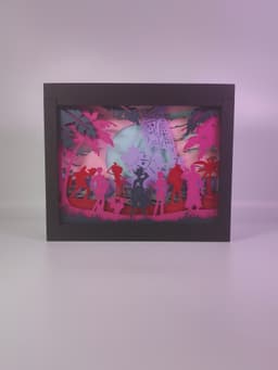 One Piece: Straw Hat Crew Edition Shadow Box 3d model