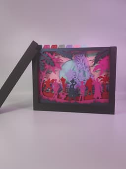 One Piece: Straw Hat Crew Edition Shadow Box 3d model