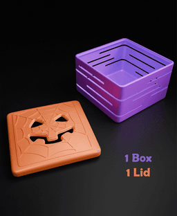 Halloween Candy Box 3d model