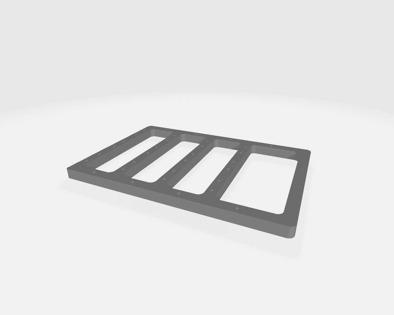 Earring support 3d model