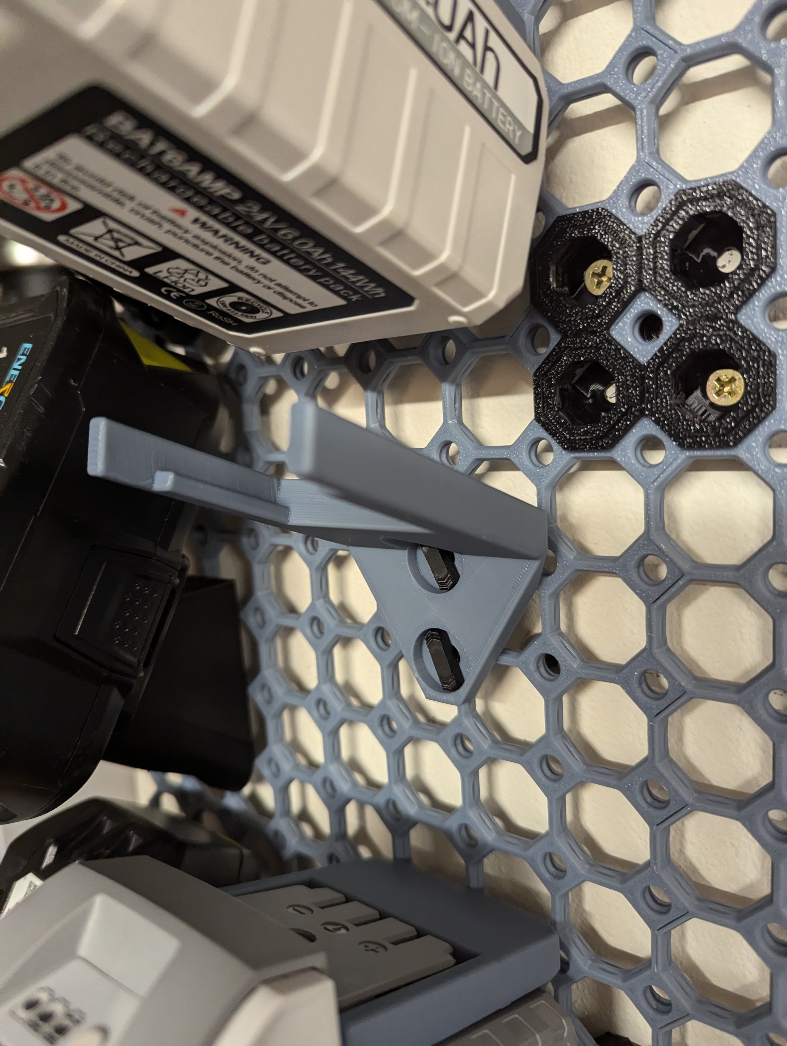 SunJoe-Battery-holder for Multiboard 3d model