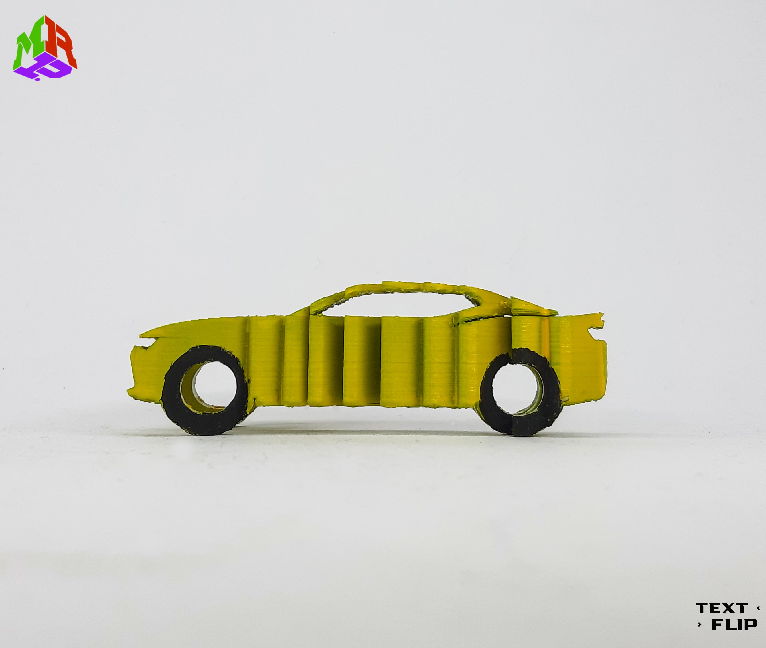 Text Flip - Camaro Calligraphy.stl 3d model