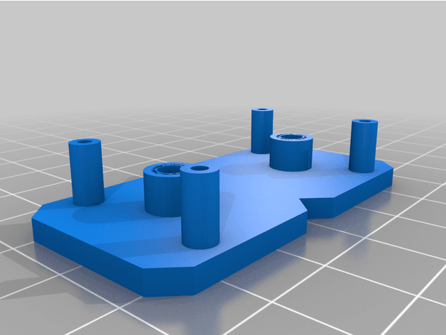 CMS 7 segment display module 3d model