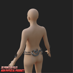 Black Cat Accessories Marvel Rivals 3d model
