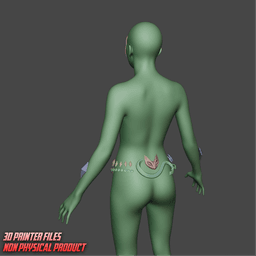 Black Cat Accessories Marvel Rivals 3d model