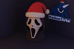 Morte com gorro papai noel.stl 3d model