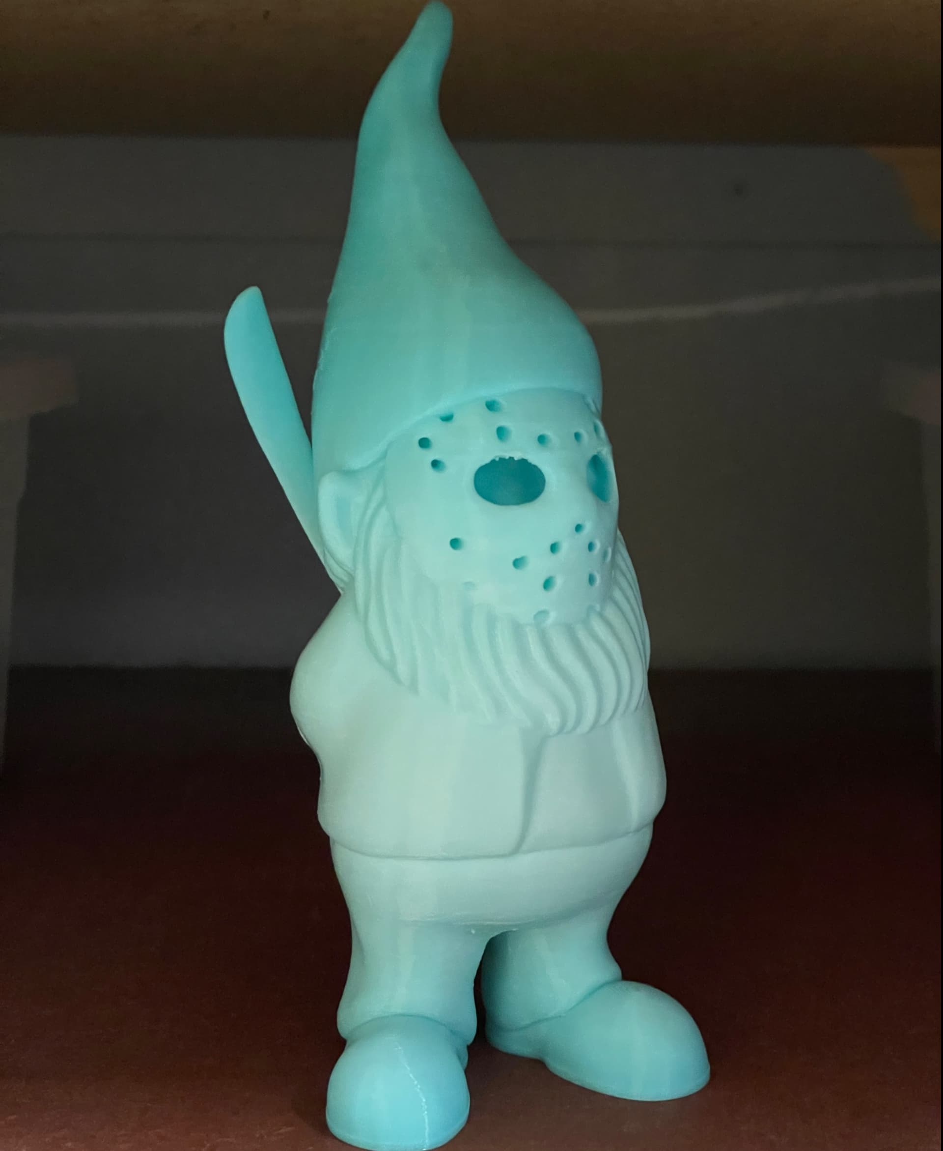 Beautiful! IEMAI gradient blue PETG filament.