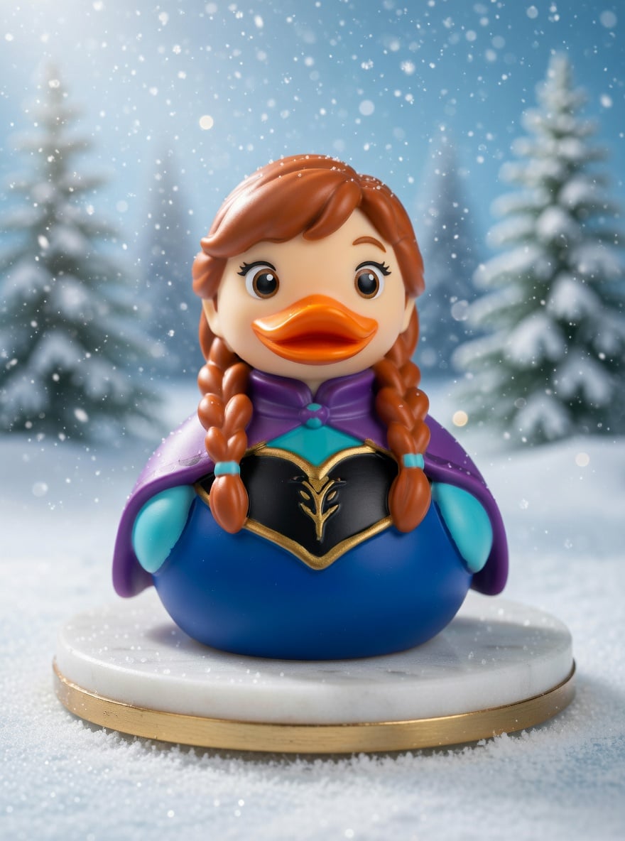 Adventure Princess Duck 3d model