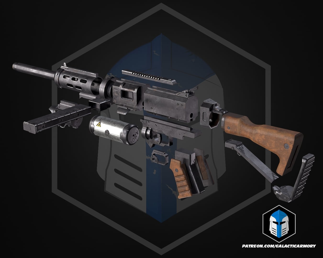 HD2 Stoker - 3D Print Files 3d model