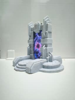 Archway Portal Phone Holder 3d model