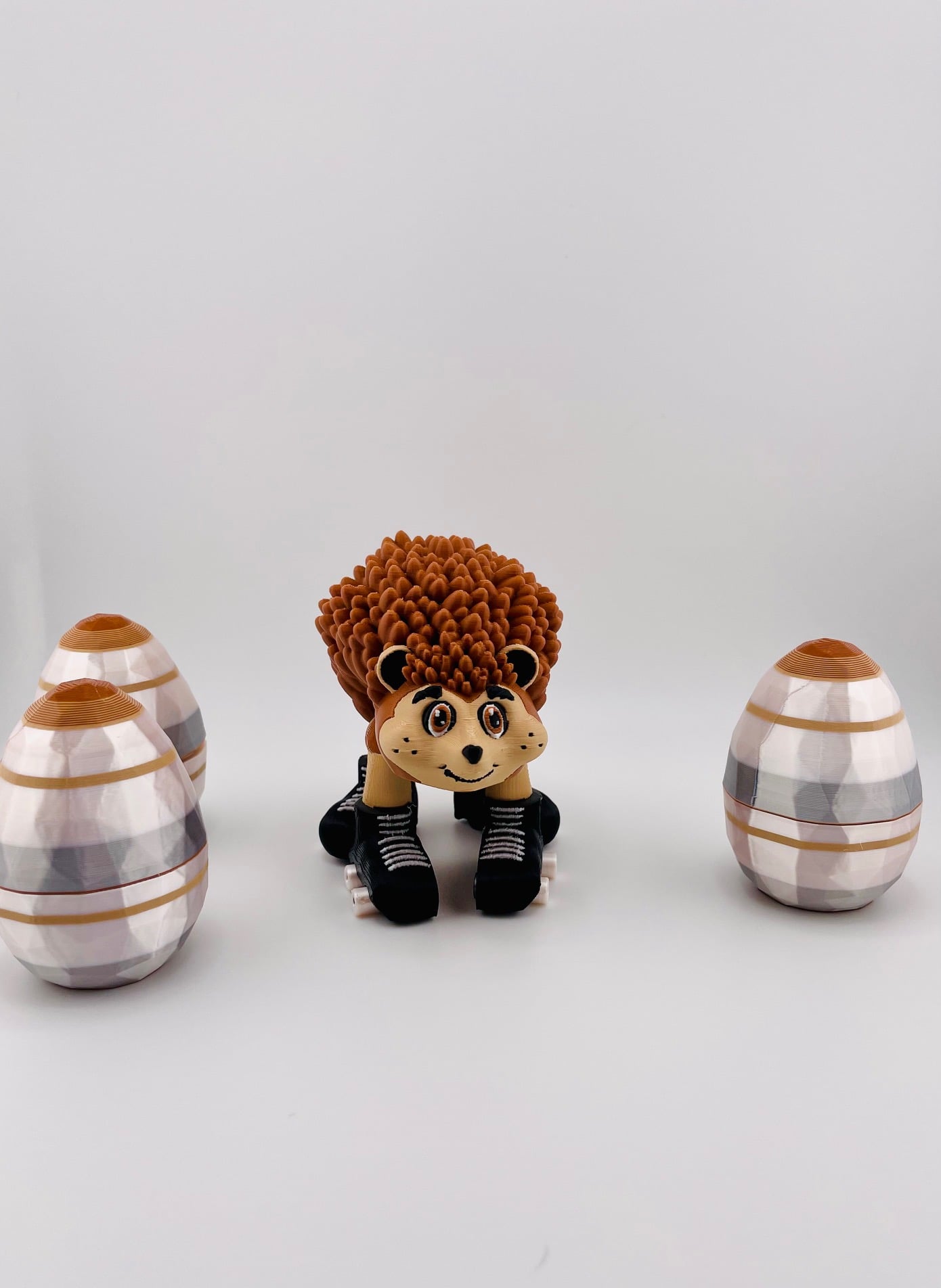 Hedgehog Roller Skate Flexi 3d model