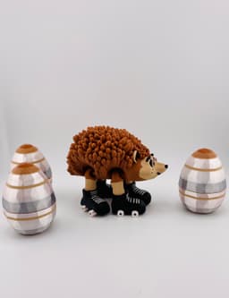 Hedgehog Roller Skate Flexi 3d model