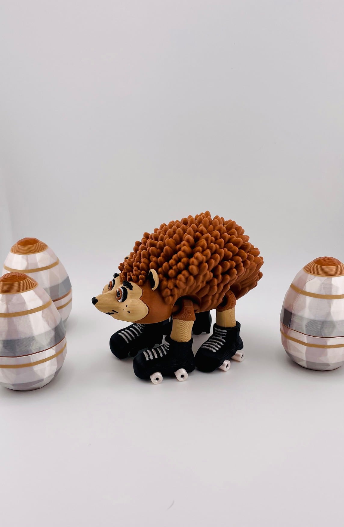 Hedgehog Roller Skate Flexi 3d model